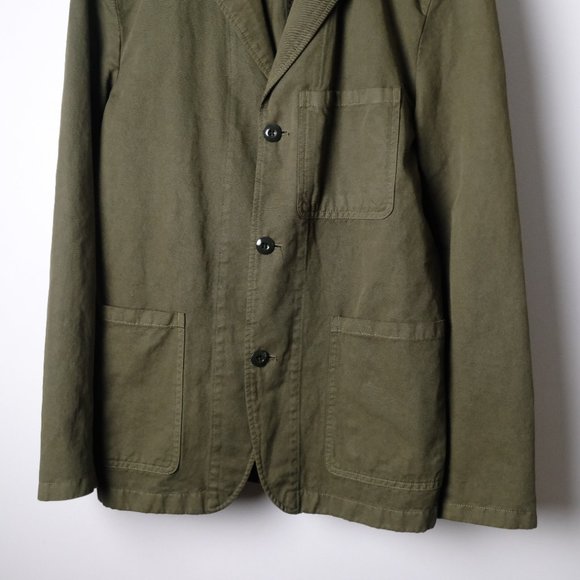 J. Crew Wallace & Barnes three-button chore blazer - Picture 4 of 6